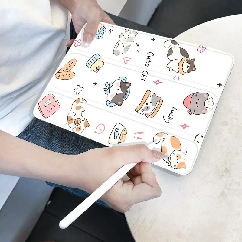 Hand Drawn Small Animals Computer Case for Ipad Air 5th Gen Case Ipad Air Case Ipad Cases 10th Generation 10.2 7th 8th 9th Gen