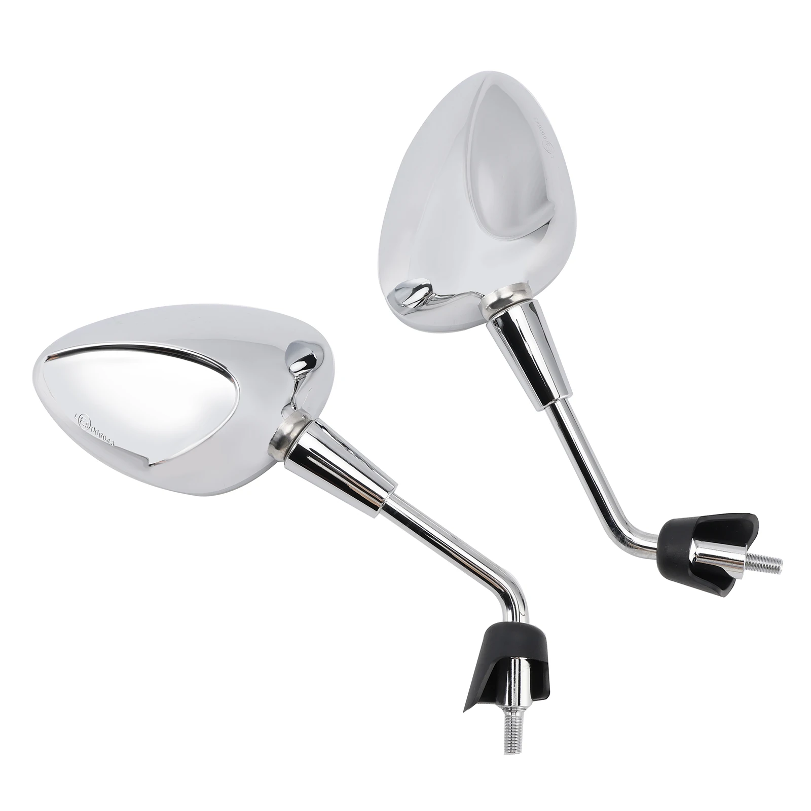 

Topteng Mirror M8 Shorty left&right Chrome For Piaggio Vespa Sprint 50 125 150 Scooter