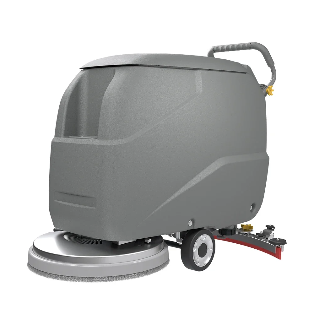 

Workshop Walk Behind Electric Floor Scrubber Dryer Floor Cleaning Machine Washing