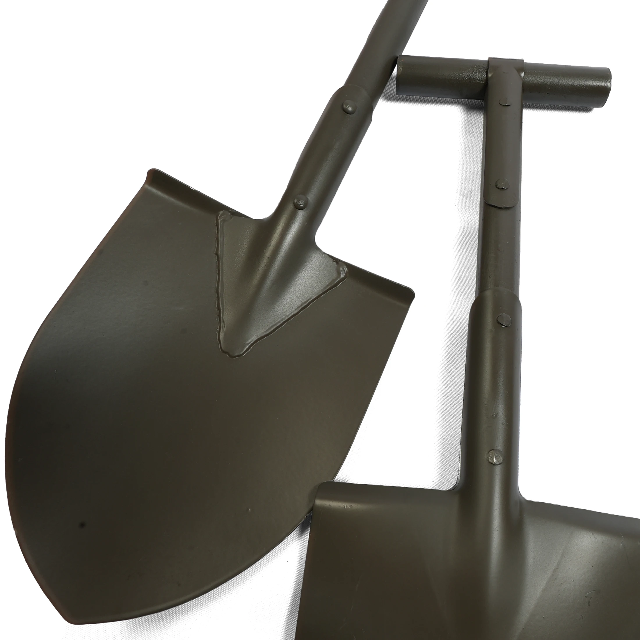 WW2 US AIRBORNE M1910 T-HANDLE SHOVEL OUTDOORS TOOL WITH COVER 47CM