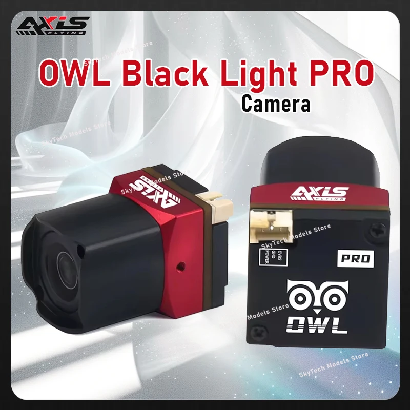 

Axisflying OWL Black Light PRO Camera (IP67 Rated) – 4K Ultra HD Full-Color Night Vision for Harsh Environments​