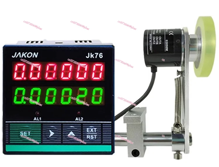 Roller Meter Counter High Precision Electronic Digital Encoder Controller Edge Bander Cable Length Reversible Counting