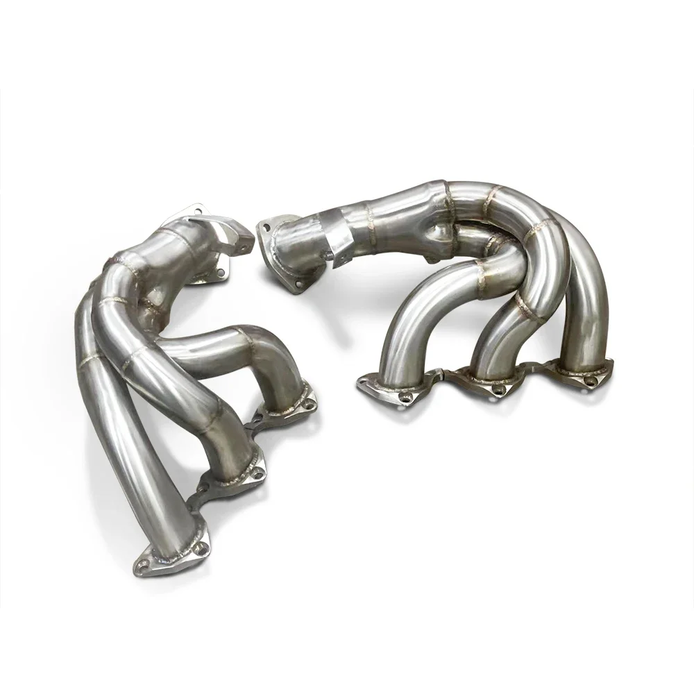 Racing Performance Header Exhaust System Exhaust Manifold for  Cayman 718GT4 RS 4.0 2021-2024 Catalytic Converter