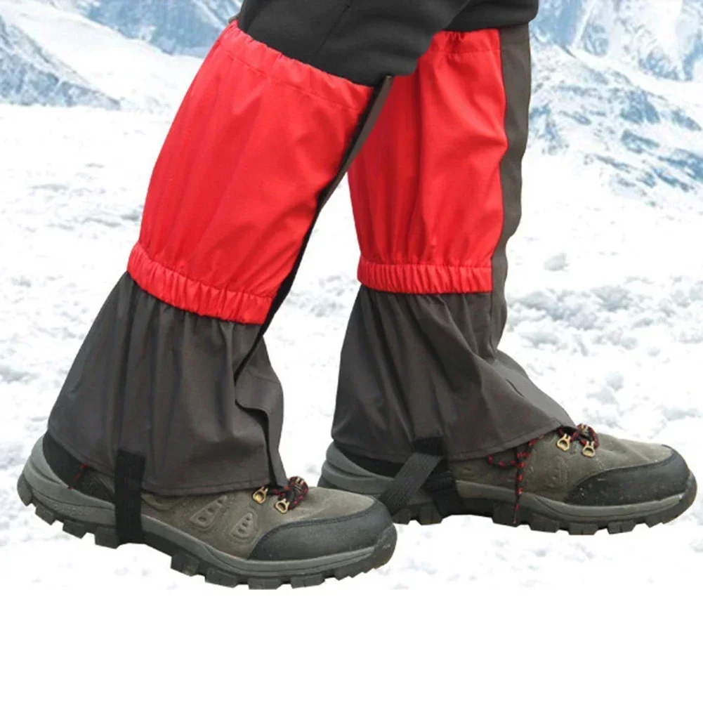 Snow Leg Hiking Cover Gaiter Path Conditions Sports Suitable Ice Outdoor Activities Specifications Snap Buckles