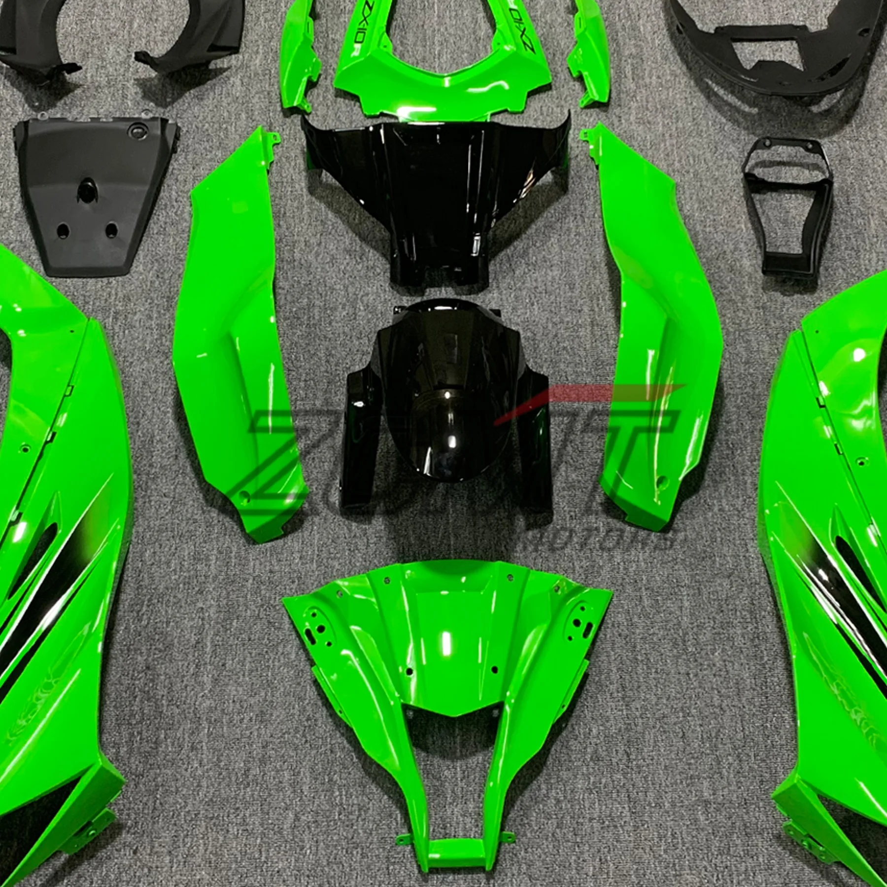 

Motorcycle Full Fairing Kit For KAWASAKI ZX10R 2011 2012 2013 2014 2015 ZX 10R Bodywork Cowling Injection Molding Red Black