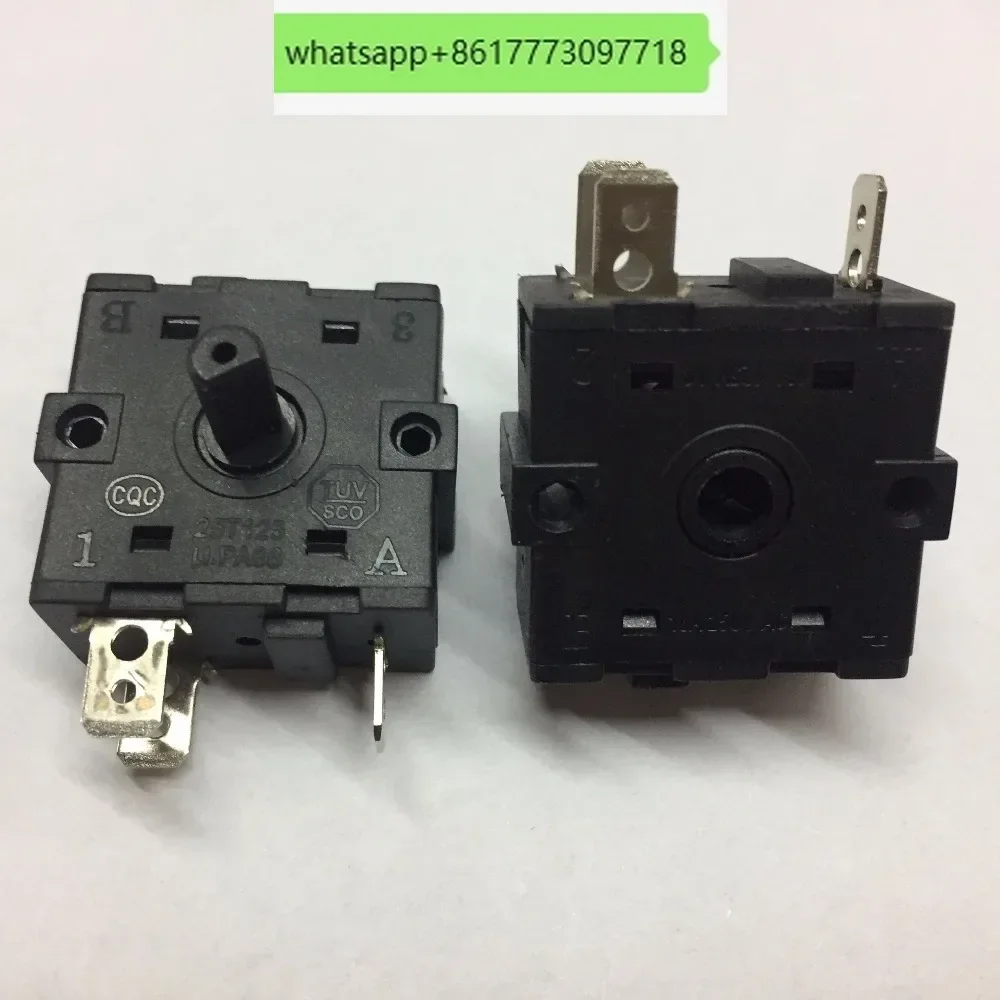 

10PCS , electric oil, butyl switch 25T125 size 32*32*18mm U.PA66 5pins 16A 250V