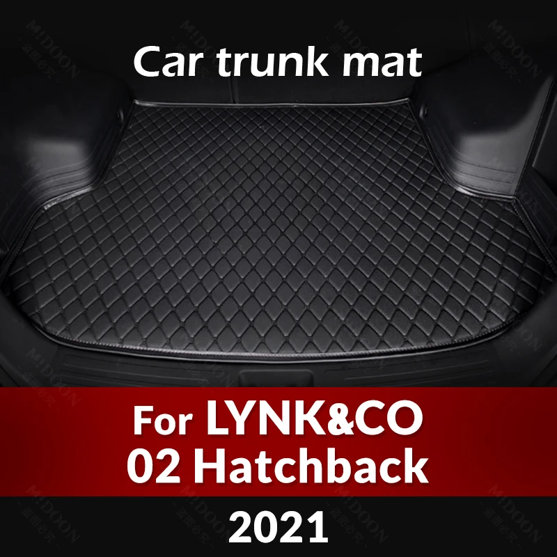 

Автомобильный коврик для багажника LYNK & CO 02 хэтчбек 2021 пользовательские автомобильные аксессуары автомобильное украшение интерьера