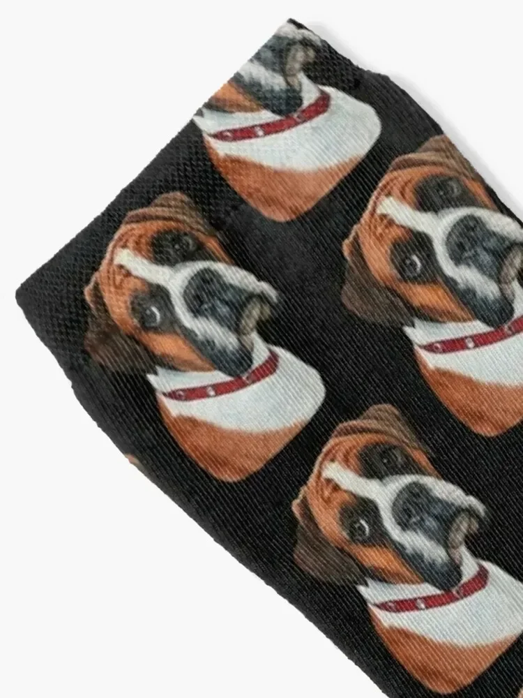 Elsie the Boxer Socks set funny gifts Non-slip Men's Socks Women's