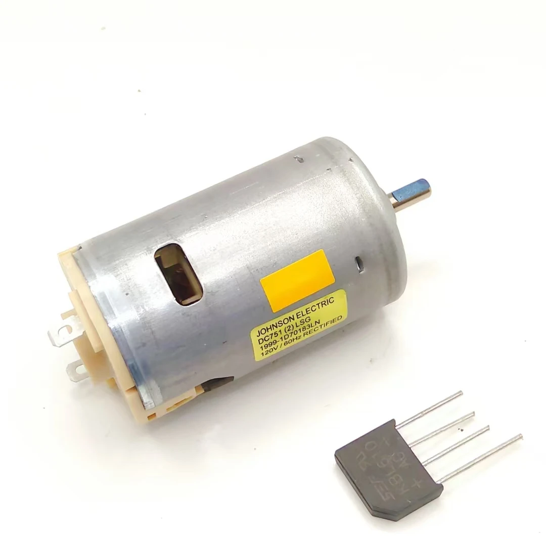 Двигатель шпинделя Johnson DC12V-120V с высоким крутящим моментом 7512, ось D DC751 (2) LSG