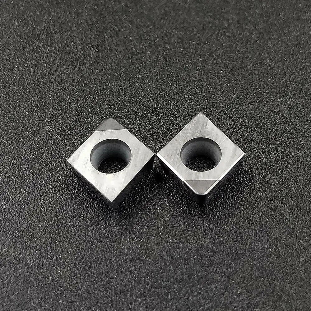 2pcs CCGW060208 CBN30 CCGT21.52 High hardness CNC nitride diamond inserts