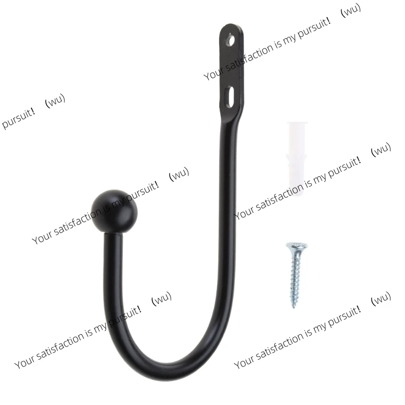 ZOCI-Curtain Holdback Hooks Wall Mounted Curtain Tieback Hook Decorative Window Curtain Holdbacks Drapes Curtain Holder