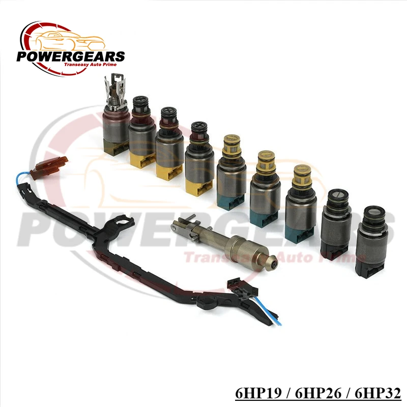 11PCS ZF6HP19 6HP26 6HP32 Transmission Solenoid Kit 1068298043 Suit For BMW Jaguar