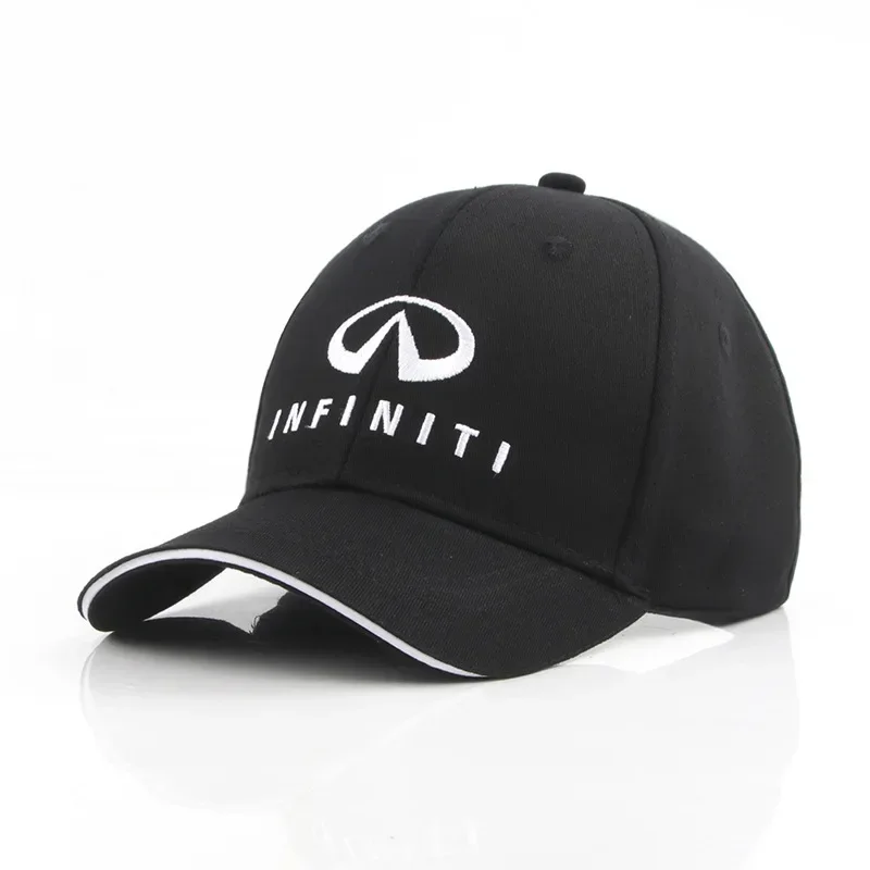 Nowa moda na Infiniti czapka baseballowa z Logo kobiet mężczyźni kapelusz przeciwsłoneczny Hip Hop haft Snapback regulowany na co dzień sport na