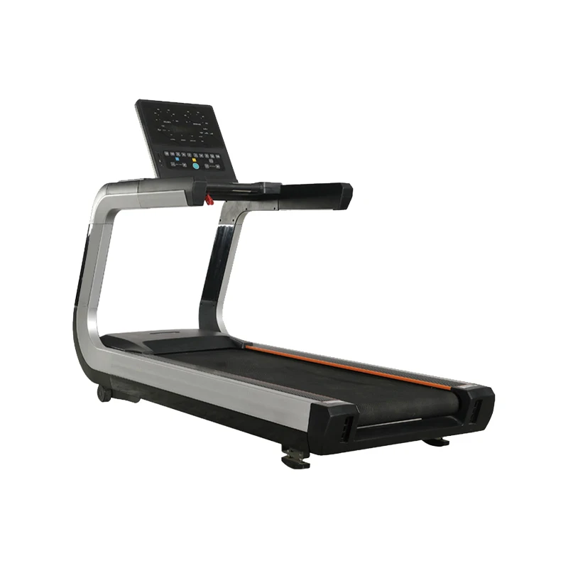 

&c Commercial Fitness Training Studio White Treadmill Screen and Electric with Wireless Heart Rate Test & Slope Function