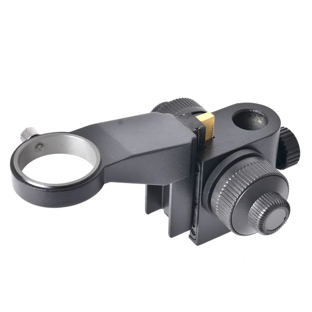 

High Precise Heavy DIA 50mm Fine-tuned Adjustable Monocular Gear Zoom Video Microscope Stand Part Holder Support Ring