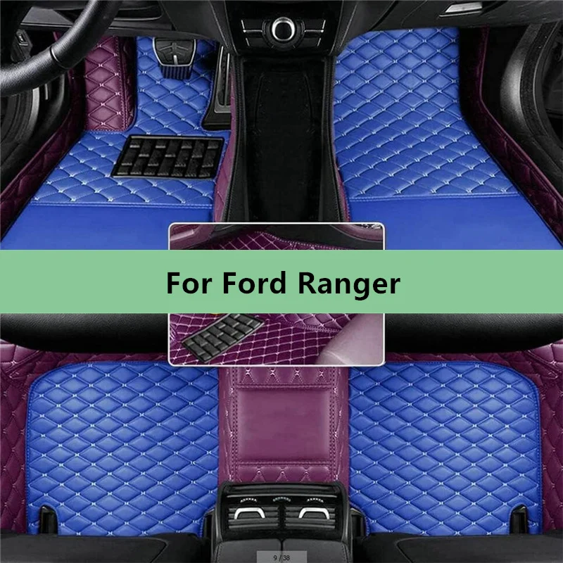 

The car Floor Mats For Ford Ranger 2023 2022 2021 2020 2019 2018 2017 2016 Floor Mats for Men Women Car Interior Accessories