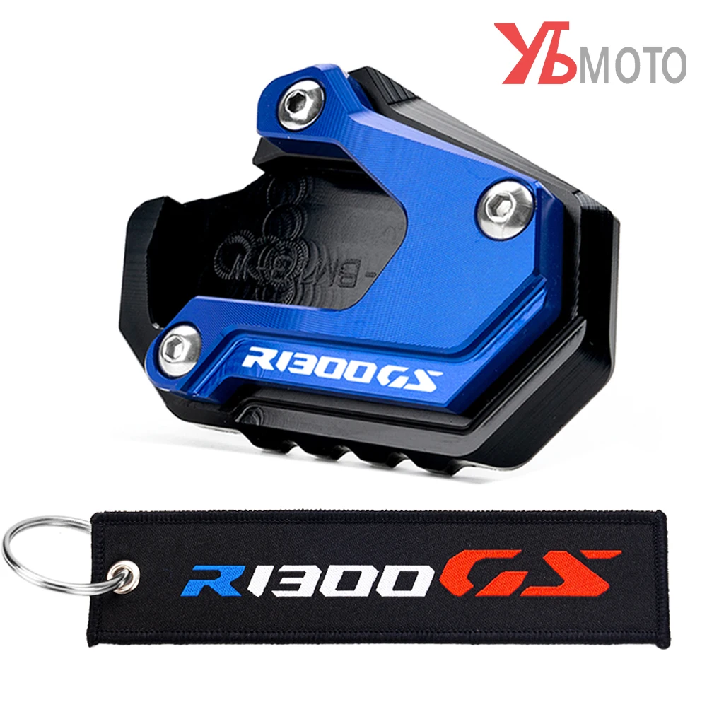 Per BMW R1300GS GS1300 R 1300 GS Adventure ADV 2023 2024 2025 Portachiavi moto Cavalletto laterale Estensione Cavalletto Piede Pad