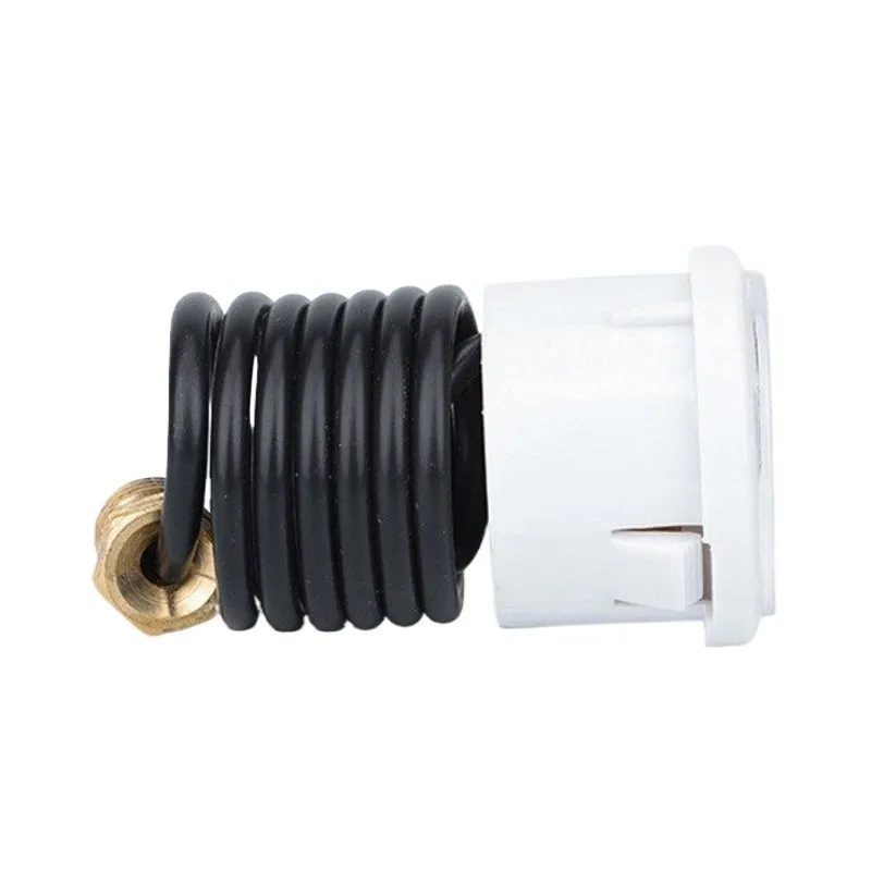 4Bar Capillary Pressure Gauge for Gas Boiler, Dual-Purpose Water/Steam Manometer with 2 Installation Options