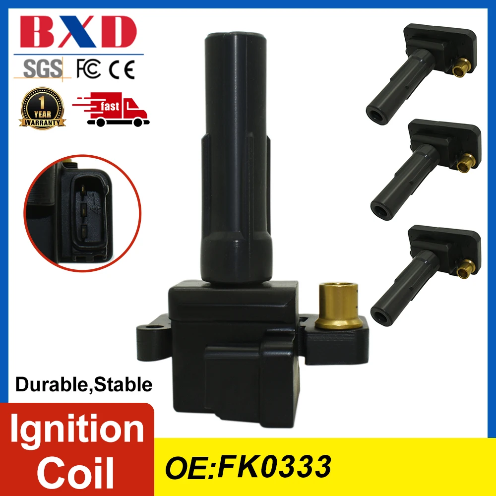 1/4PCS Ignition Coil FK0333 For Subaru Impreza WRX STI 02-06 Car Accessories Auto Parts High Quality