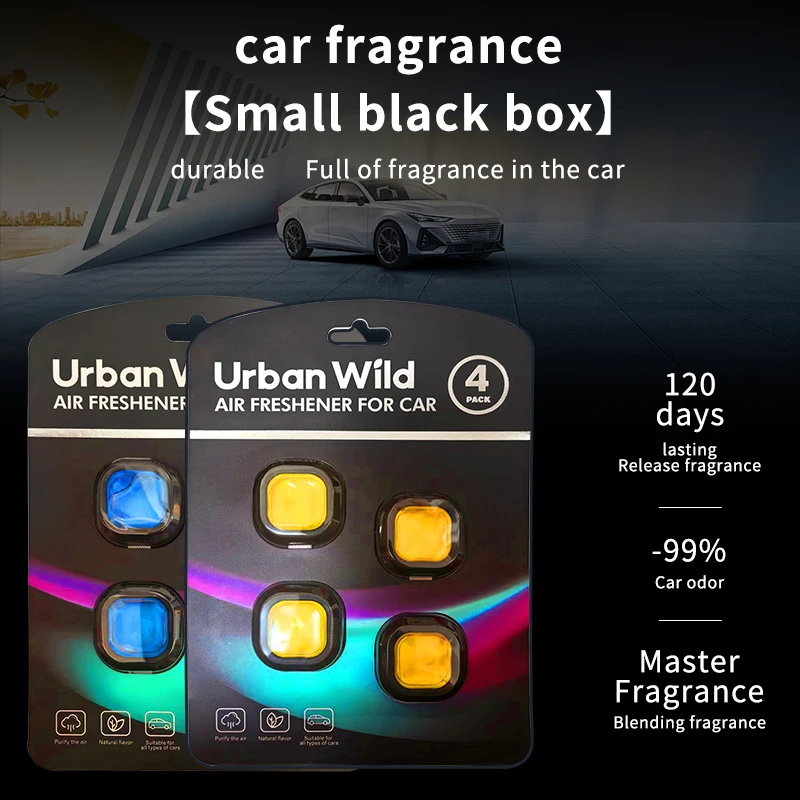 Car Air Freshener Vent Clip Long-lasting Fragrance Diffusers Odor-Fighting Car Interior Decoration Accessories