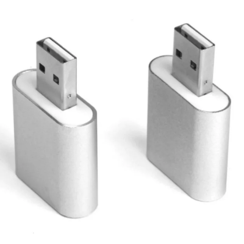 Aluminum Alloy USB 7.1 Sound Card for Desktop And Laptop - Plug And Play External Sound Card with Simulated Audio Output
