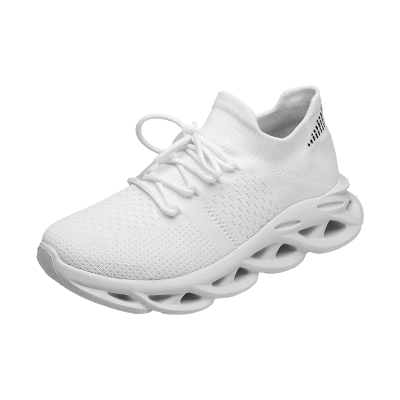 

Designer spring and autumn new leisure sports running fitness shoes mesh surface breathable non-slip men's flat shoes