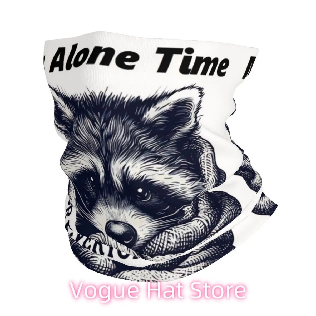 

Raccoon Headband Neck Cycling Tube Scarf Bandana Gaiter All Seasons Unisex