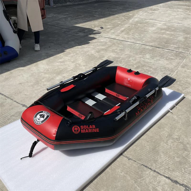SOLAR MARINE 200cm 2 Person Inflatable Touring Kayak for Adults Portable 6.5ft Inflatable Boat Raft Blow up Sport Kayak Canoe - view 3
