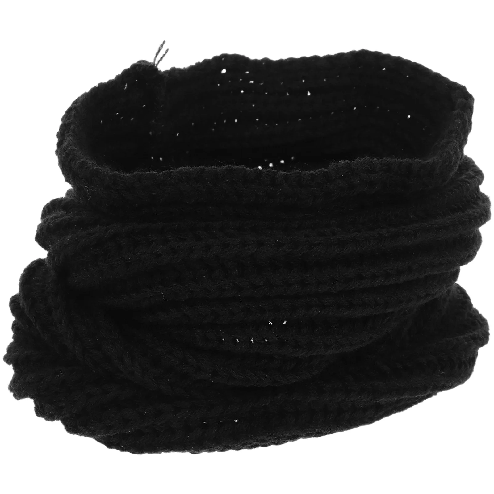 

Knit Scarf For Women Men Winter Warm Thick Loop Shawl Small Neck Warmer Unisex Stylish Accessory Knitted Scarf