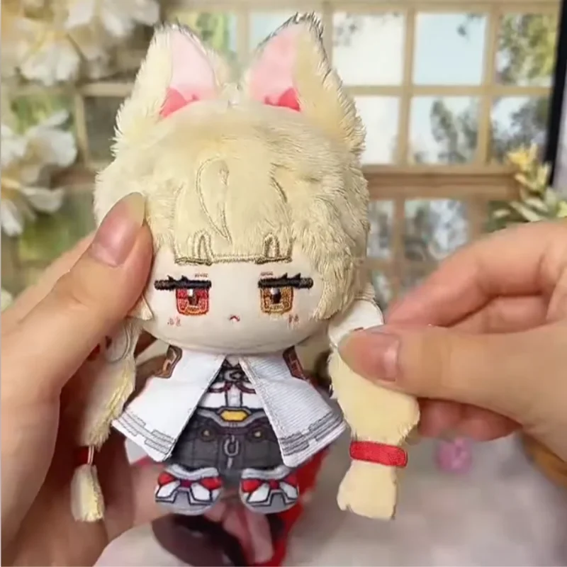 Autentyczny brelok pluszowy Zenless Zone Zero Ukinami Yuzuha i Alice Thymefield, mała figurka do siedzenia, gadżet anime, prezent.