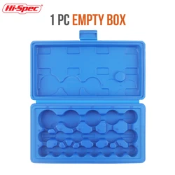 Hi-Spec 1pc Empty Blue Storage Socket Box for Many Size Short Socket Sleeve Car/Auto 1/2