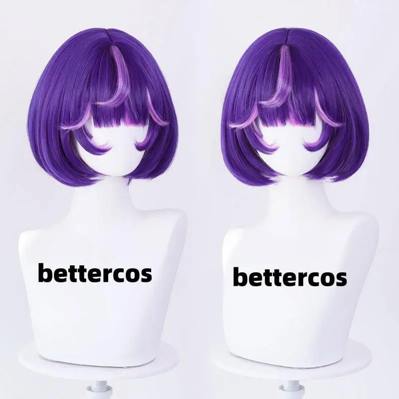 Юно парик для косплея синтетические короткие волосы косплей парик для Хэллоуина + шапочка для парика Юно парик для косплея синтетические короткие волосы косплей парик для Хэллоуина + шапочка для парика