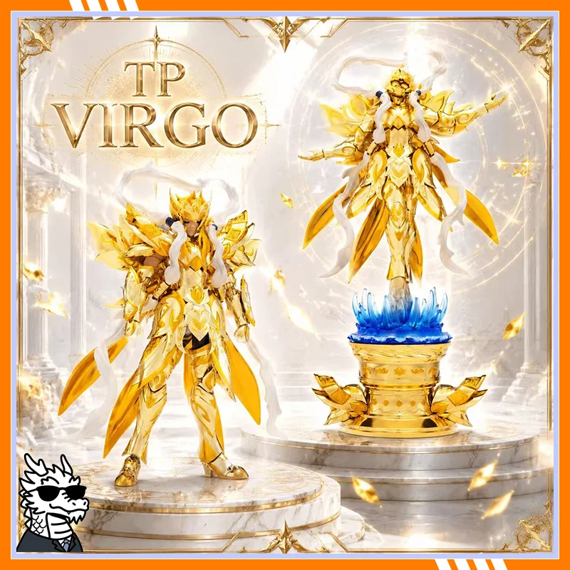 

Pre-Order Saint Seiya Myth Cloth EXM Virgo Shaka & Totem Action Figure Gold Knights of the Zodiac Toy by Toypoint/TP