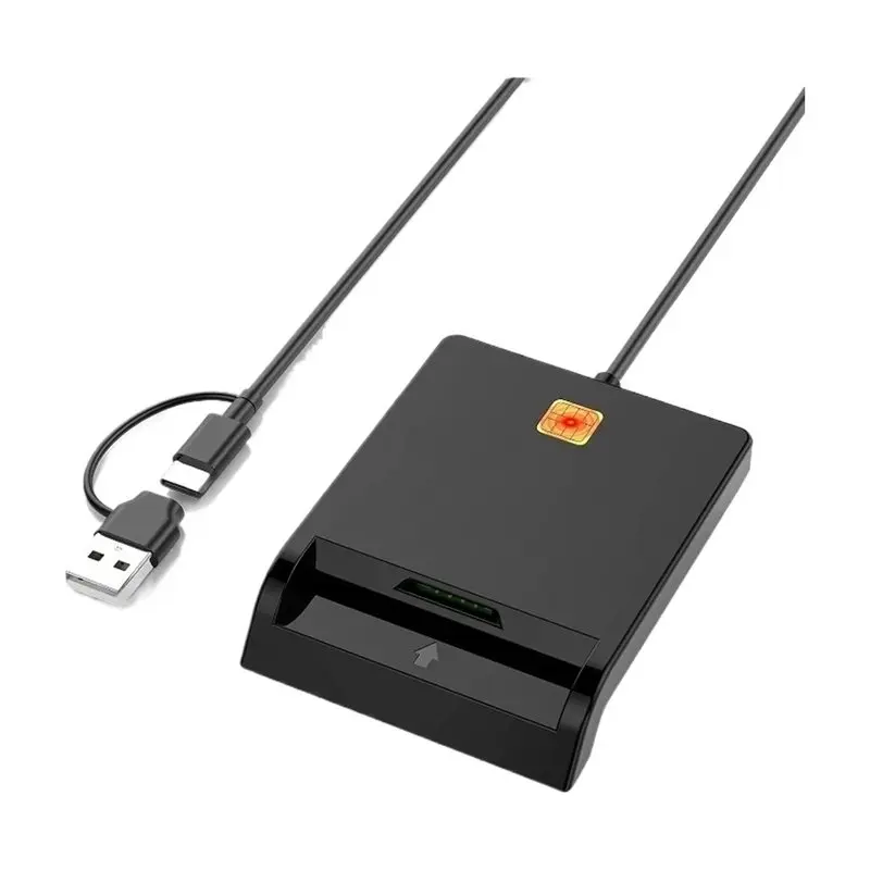 b27b-スマートカードリーダー、usb-cおよびusb-aに対応し、カード読み取り機能を搭載