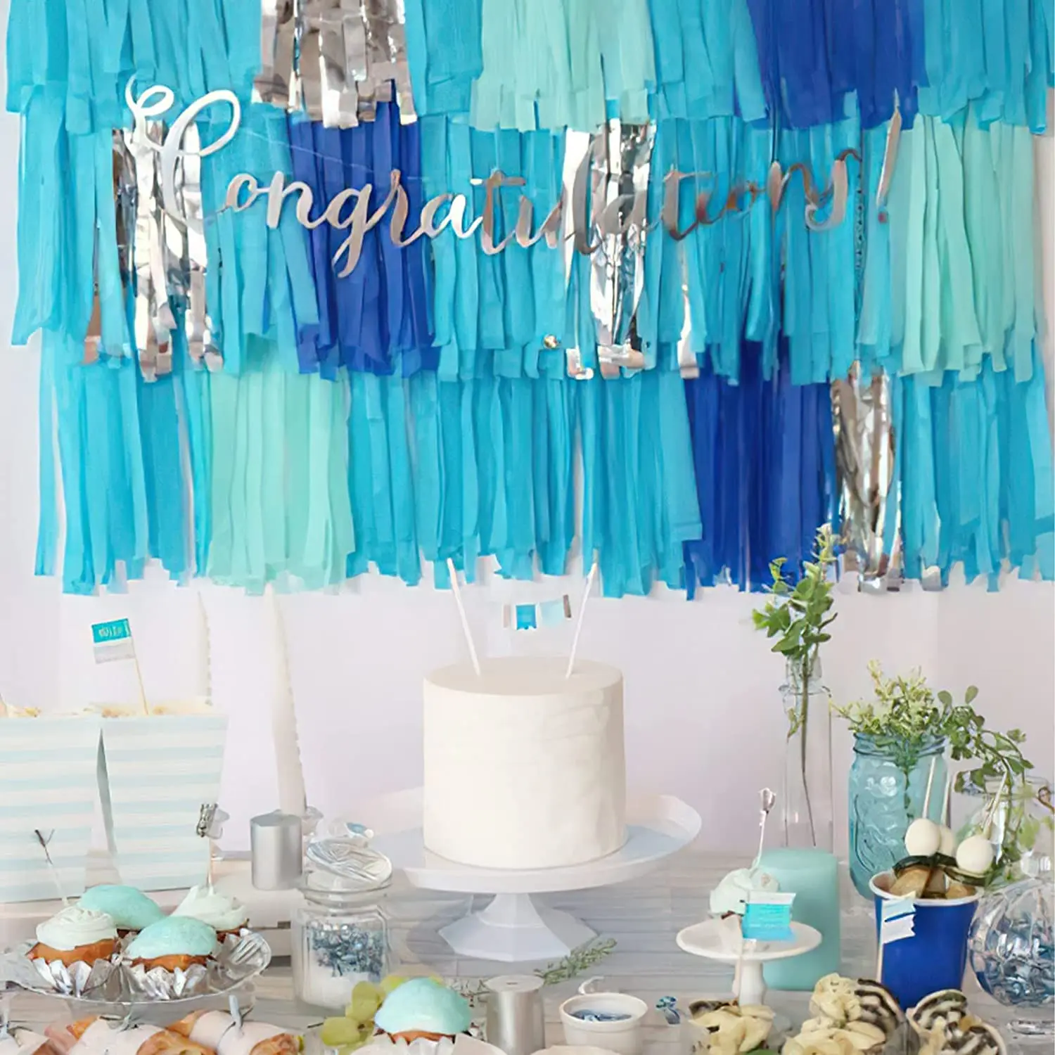 6pcs/Set 4.5cm*25m Colorful Crepe Paper Streamer Garland Photography DIY Birthday Party Wedding Baby Shower Background Decor