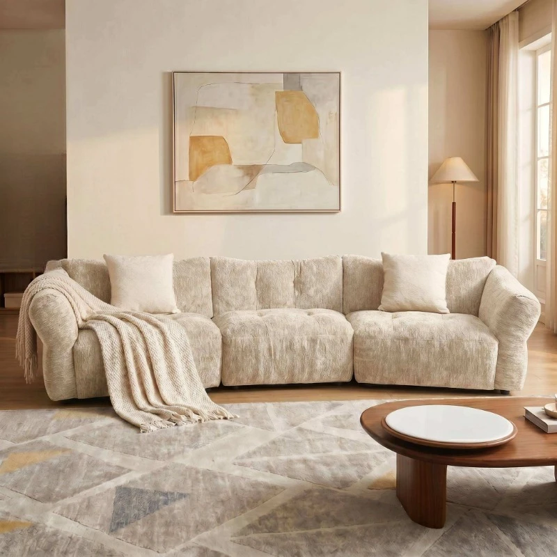 Modern sofa living room corner combination sofa minimalist home