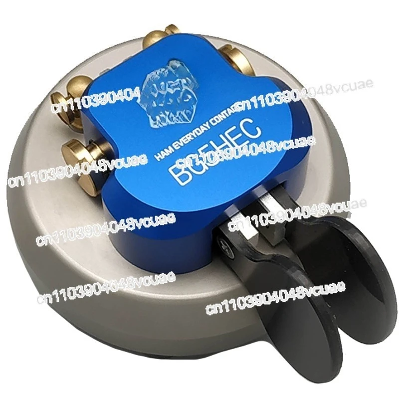 

Goldfish Key, Double Paddle Automatic Magnetic Key CW Morse Code, for Shortwave Radio, Call Sign Customization