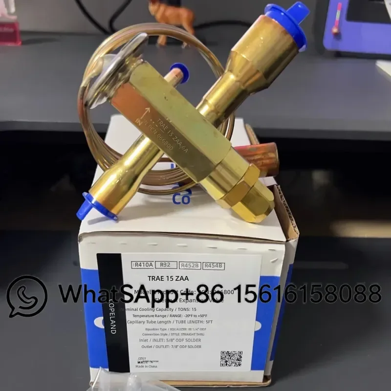 Original Emerson Expansion Valve for R410a Models TRAE8ZAA TRAE10ZAA TRAE12ZAA TRAE15ZAA