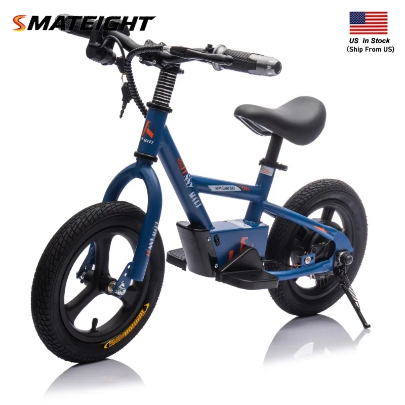 Kids Ride On Electric Dirt Bike,150W Super Motor,PU Seater,Key Start,Hand-Operated Brakes for Kids Age 3+