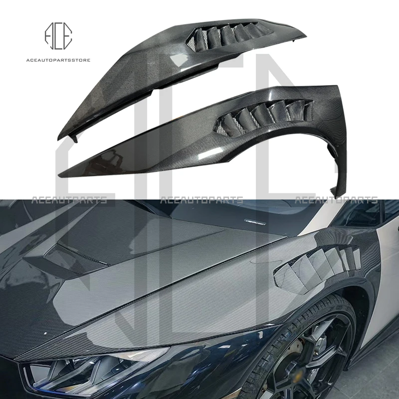 

V-style half carbon pattern Lapert mudguard fender body kit For Lamborghini LP580 LP610 EVO 2014+ car parts