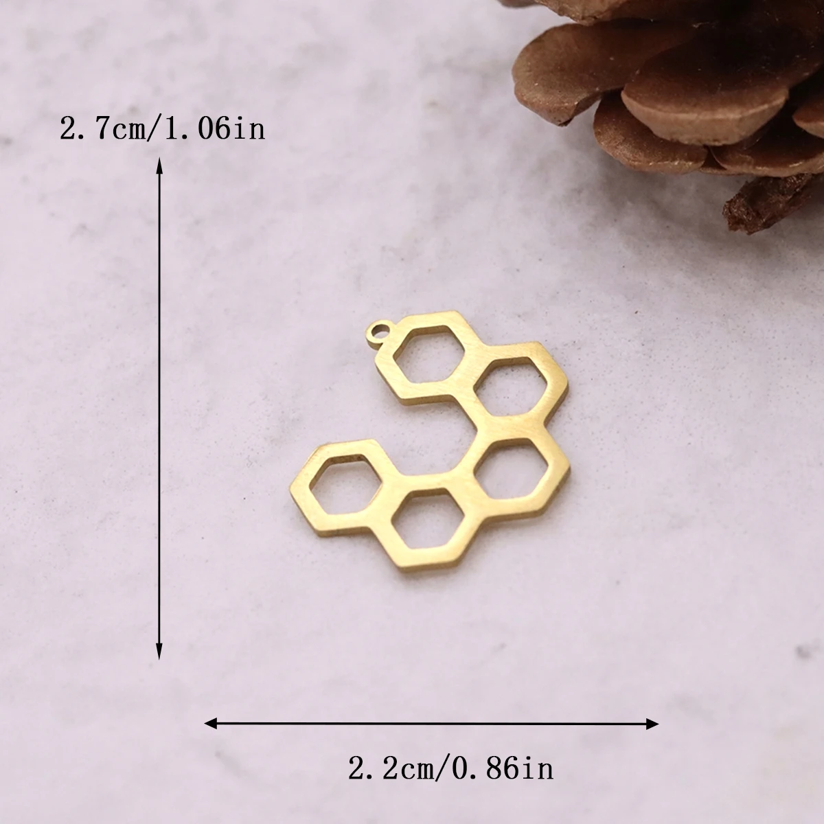 3pcs Swallow Crab Glasses Winged Angel Lotus Stainless Steel Pendant Charms For Jewelry Making Necklace Earrings DIY Accessories