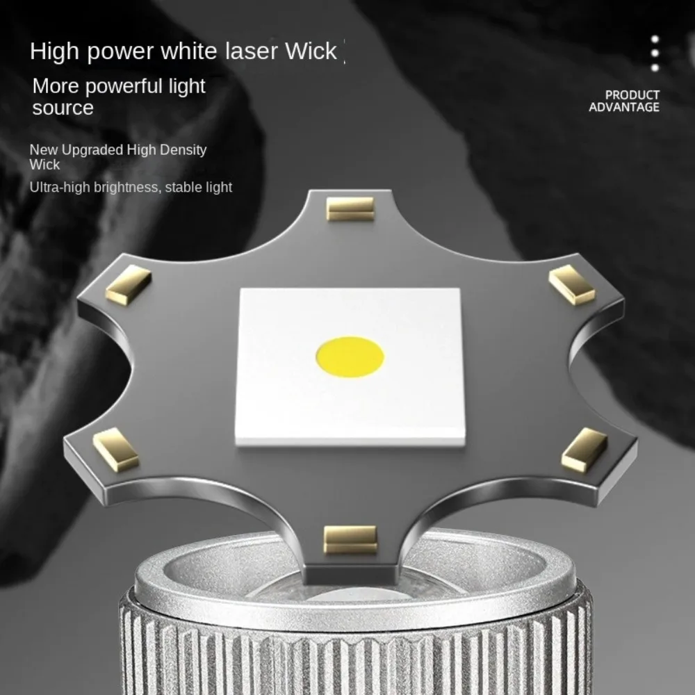 Type -C Rechargeable LED Induction Headlamp Emergency High Powerful Fishing Headlight Adjustable Mode Waterproof