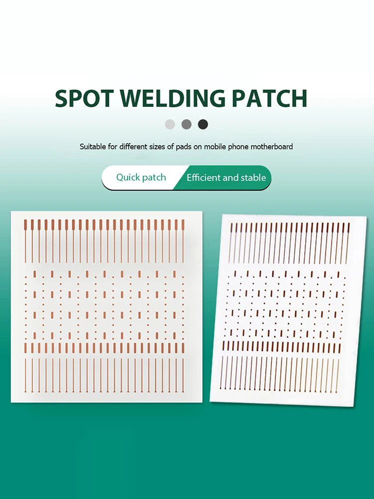 208 Dot Repair Spots Jumper Wire Spot Fixing Soldering Lug Copper Solder Lugs Soldering Lugs for Dot-faded Welding Plates Repair