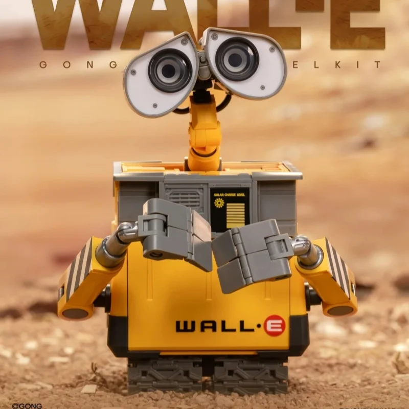 POP MART Wall-E Assembly Model Wall-E Robot  Assembly Anime Action Figure Model Desktop Toy