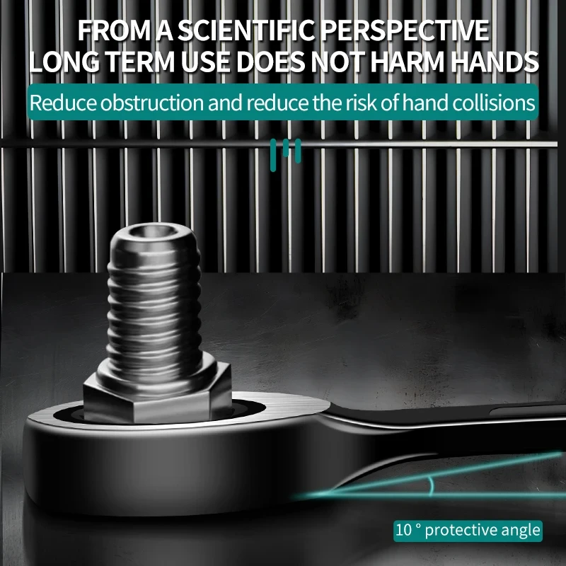 6 مللي متر-22 مللي متر مزيج وجع ثنائي الغرض وجع توفير العمالة مكافحة زلة متري العالمي المفك لإصلاح السيارات أداة اليد