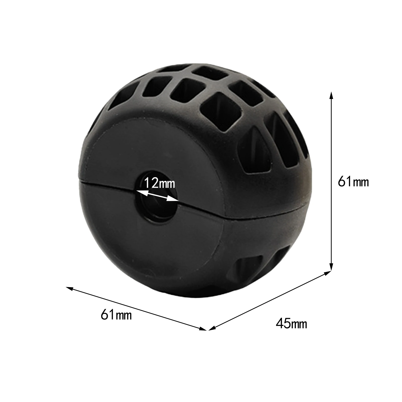 ATV UTV Winch Cable Hook Stopper Rubber Durable Positioning Ball for ATV UTV Fittings