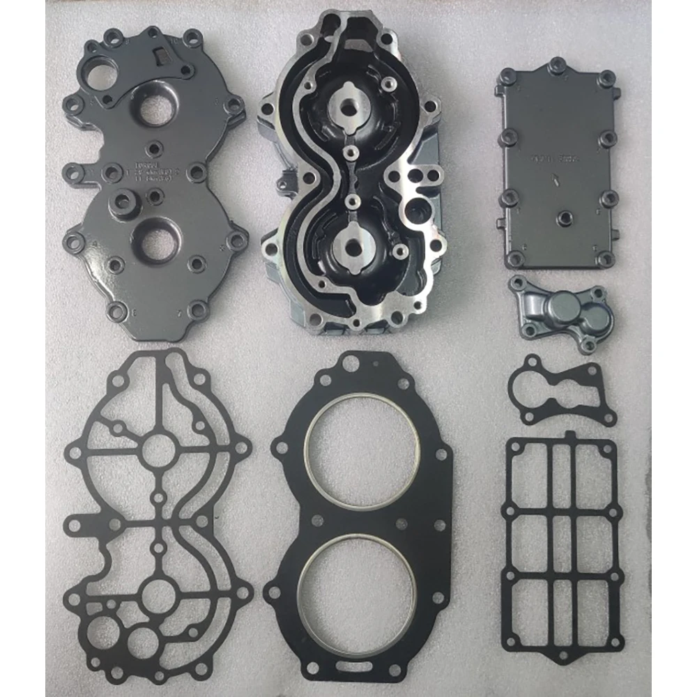 

Outboard Motor Cylinder head Gaskets For Yamaha Hidea Parsun New Type 2 Stroke 40HP Boat Engine