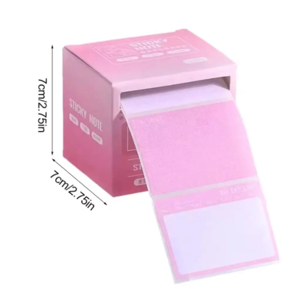 To Do List Drawer Self-Stick Notepads Journal Agenda Reading Notes Pull Out Roll Note Stickers Decorative Adhesive Labels