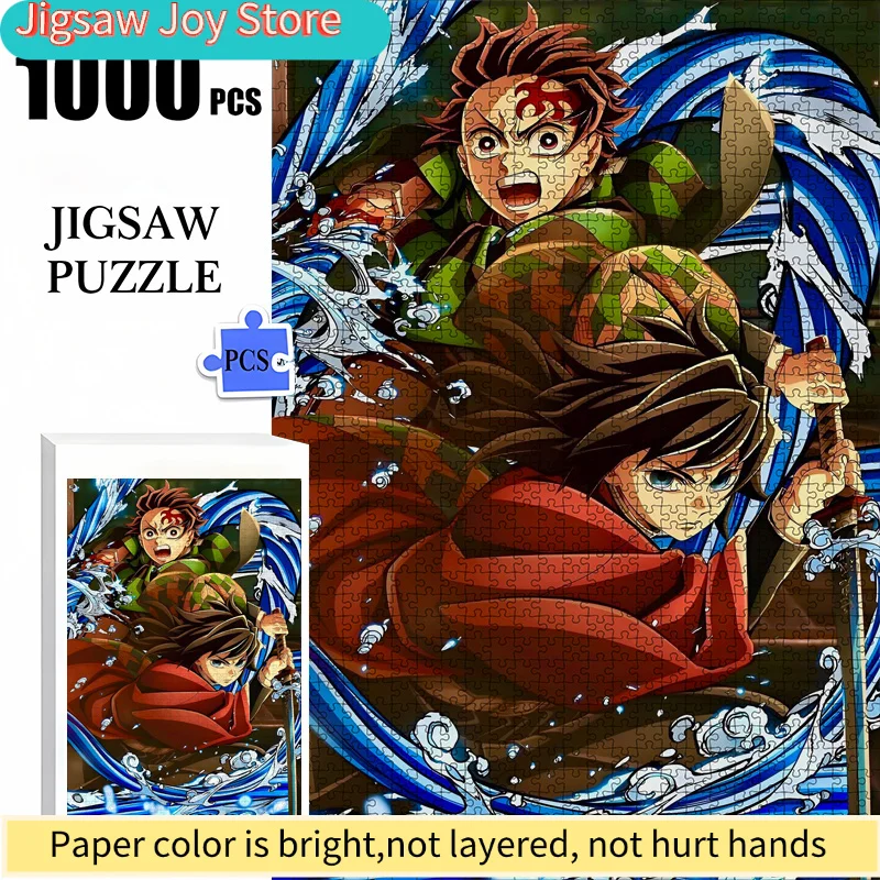 

DIY Bestselling Anime Themed Jigsaw Puzzle - Thick and Durable Seamless Puzzle for Adults, Suitable for Birthdays, Halloween,
