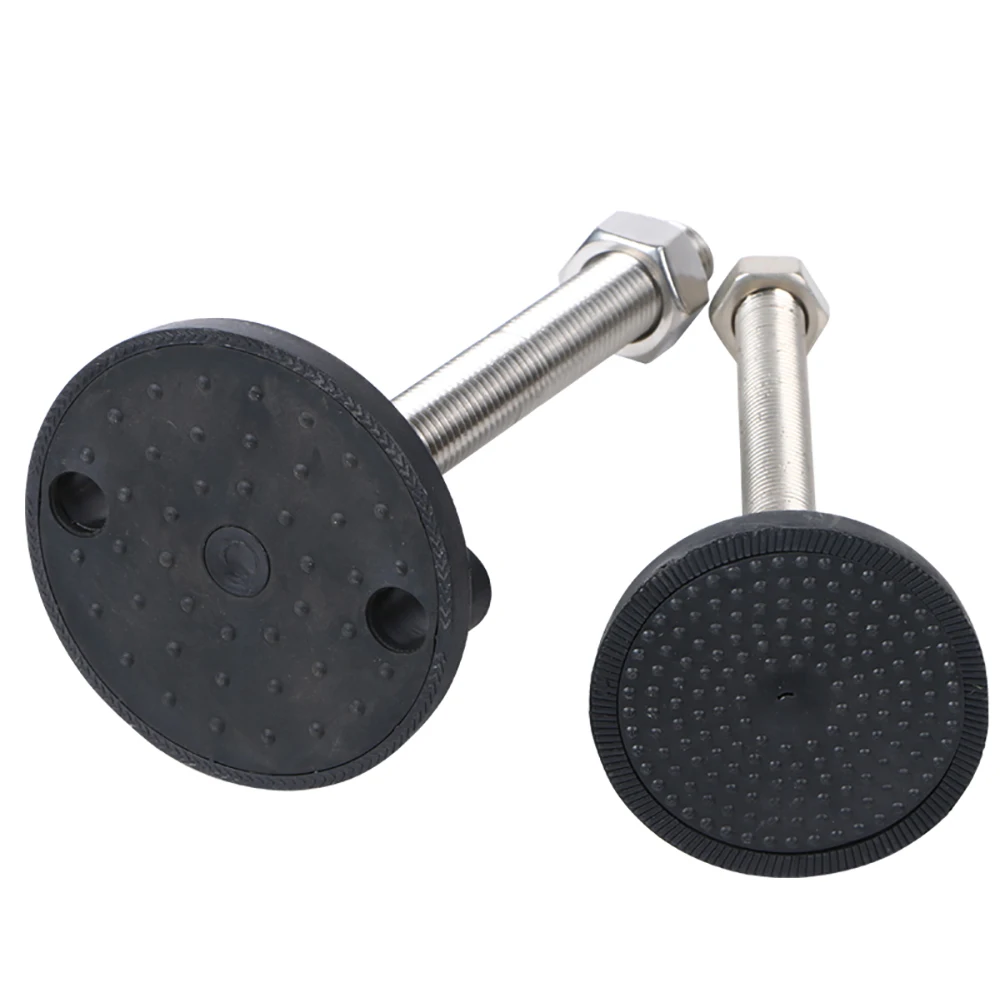 Stainless Steel Adjustable Leveling Feet Heavy Duty Swivel Glides Base Furniture Leg Levelers for Table Desk Shelf Chair Industr